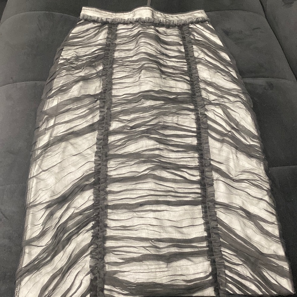 Dolce & Gabbana Black/Silver Skirt